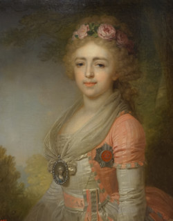 Portrait of Grand Duchess Alexandra Pavlovna (1783-1801)