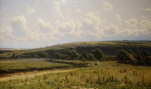 River Smedova in Dmitry Grigorovich's estate Dulebovo