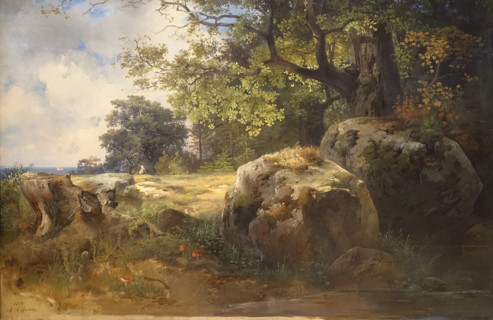 View near Oranienbaum