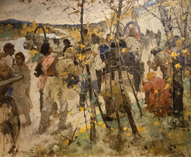On a pilgrimage
