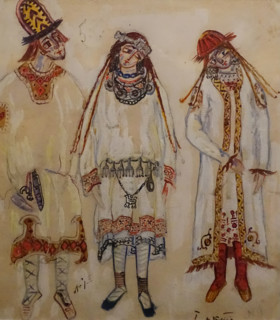 Design of theatrical costumes