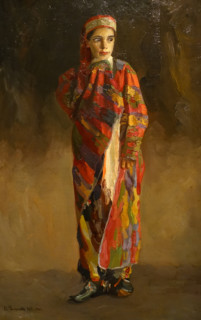 Woman in Eastern Dress