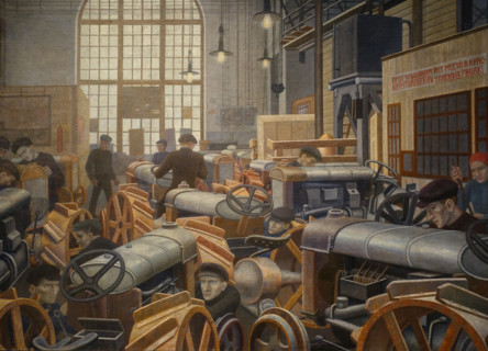 Tractor shop at Putilovsky Plant