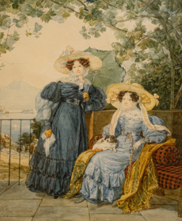 Portrait of Countess Ekaterina Vorontsova and Princess Elena Golitsyna