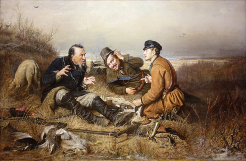 Hunters Take a Break