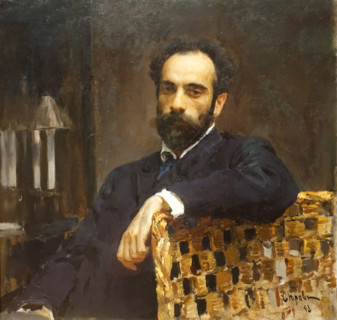 Portrait of Levitan Isaak (1860-1900)