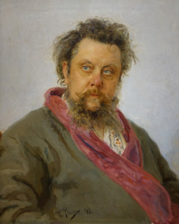 Portrait of the composer Modest Mussorgsky (1839-1881)