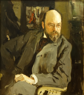 Portrait of Ilya Ostroukhov (1858-1929)