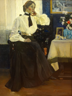 Portrait of Yekaterina Petrovna Nesterova (1879-1955)