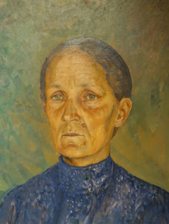 Portrait of the artist's mother