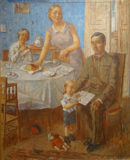 The commander's family