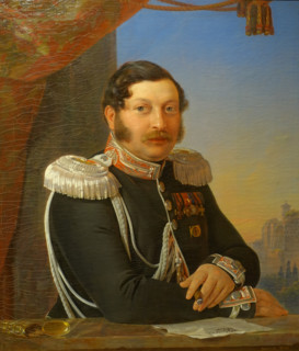 Portrait of Colonel Fyodor Sergeevich Chernyshev (1805-1869)