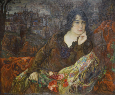 Portrait of Lyubov Markovna Brodskaya (née Hoffman