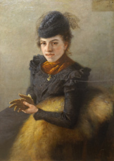 Portrait of a young woman