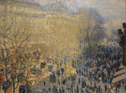 Boulevard des Capucines in Paris