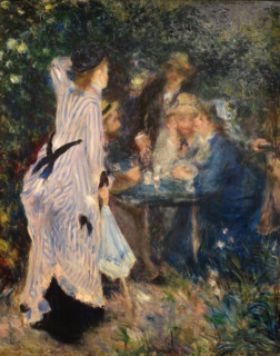 In the Garden (Under the Trees of the Moulin de la Galette)