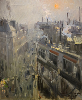 Paris in the morning