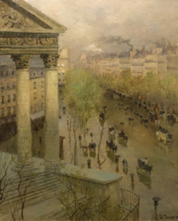 Boulevard  de la Madeleine in Paris
