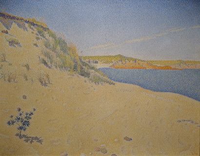 The Beach at Saint-Briac (Sandy seashore)