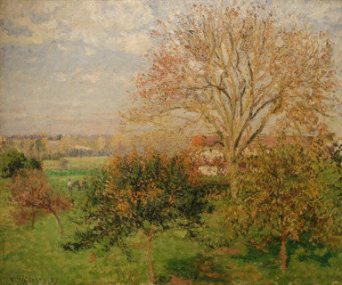 Autumn morning at Eragny
