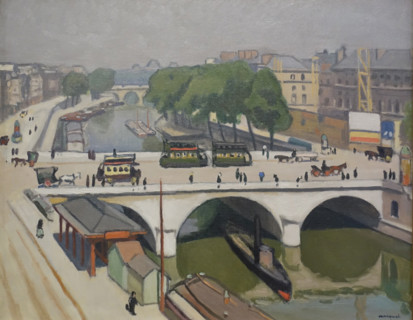 The Pont Saint Michel in Paris