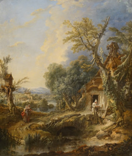 Landscape with hermit
