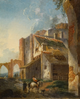 Ruins by Demachy Pierre-Antoine (1723-1807)