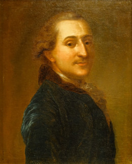 Portrait of Friedrich Melchior von Grimm