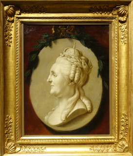 Portrait of Empress Catherine II  in the form of a bas-relief