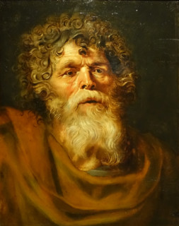 Head of an old man by Pieter Pauwel Rubens (1577–1640)
