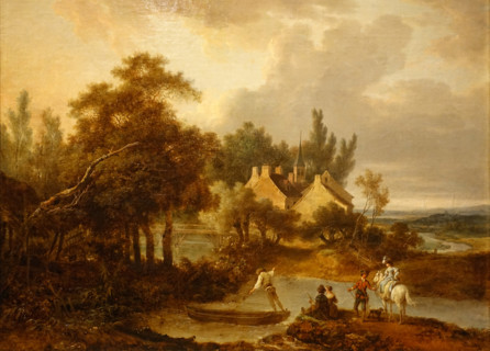 View of the surroundings of Lagny
