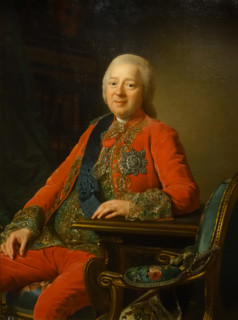 Portrait of count N.I.Panin (1718-1783)   by Roslin Alexander (1718-1793)