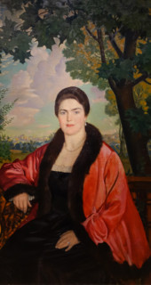 Portrait of Maria Valentinovna Petzold (1882-1964)