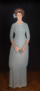 Portrait of Maria Plotnikova (1889-1972)