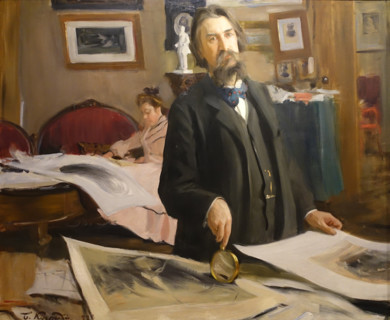 Portrait of Vasily Vasilyevich Mate (1856-1917)