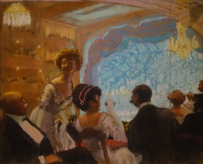 In the theater