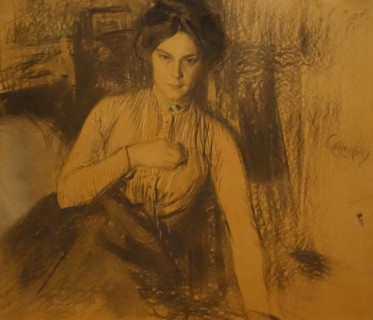 Portrait of Zoya Evstafyevna (née Proshinskaya
