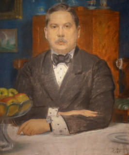 Portrait of Konstantin Andreevich Somov (1869-1939)