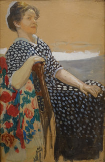 Portrait of Anna Ostroumova-Lebedeva (1871-1955)