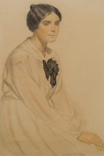 Portrait of Ksenia Nikolaevna Semenova (1898-1982)