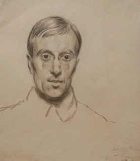 Portrait of the artist Vsevolod Voinov (1880-1945)