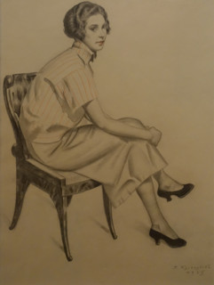 Portrait of Evdokimova