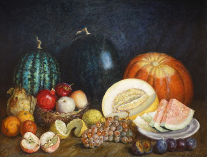 Still Life with a Watermelon