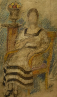 Sketch of a Woman's Portrait