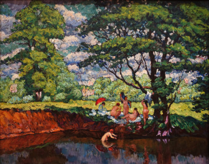 Landscape with Bathers