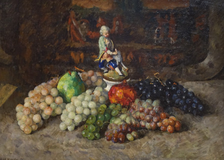 Grapes with a Figurine
