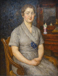 Portrait of Maria Mashkova (1896-1982)