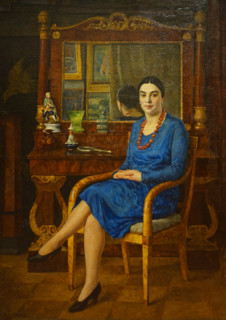 Lady in Blue