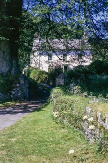Historic rectory house building village of Nevern.