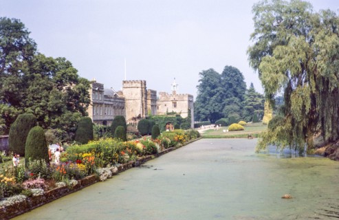 Historic stately home and gardens of Forde Abbey estate.